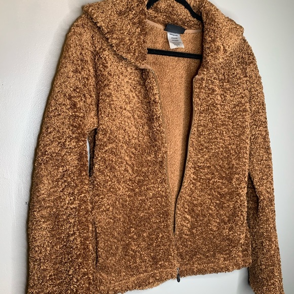 Patagonia Jacket Full Zip Womens Large Teddy Bear - Picture 1 of 4